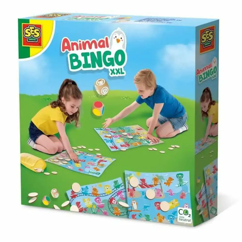 Jeu ses creative animal bingo xxl_1583. DIAYTAR COTE D'IVOIRE - Où Chaque Produit a son Histoire. Découvrez notre gamme de produits, chacun portant en lui le récit de l'artisanat et de la passion, pour vous offrir une expérience de shopping authentique.