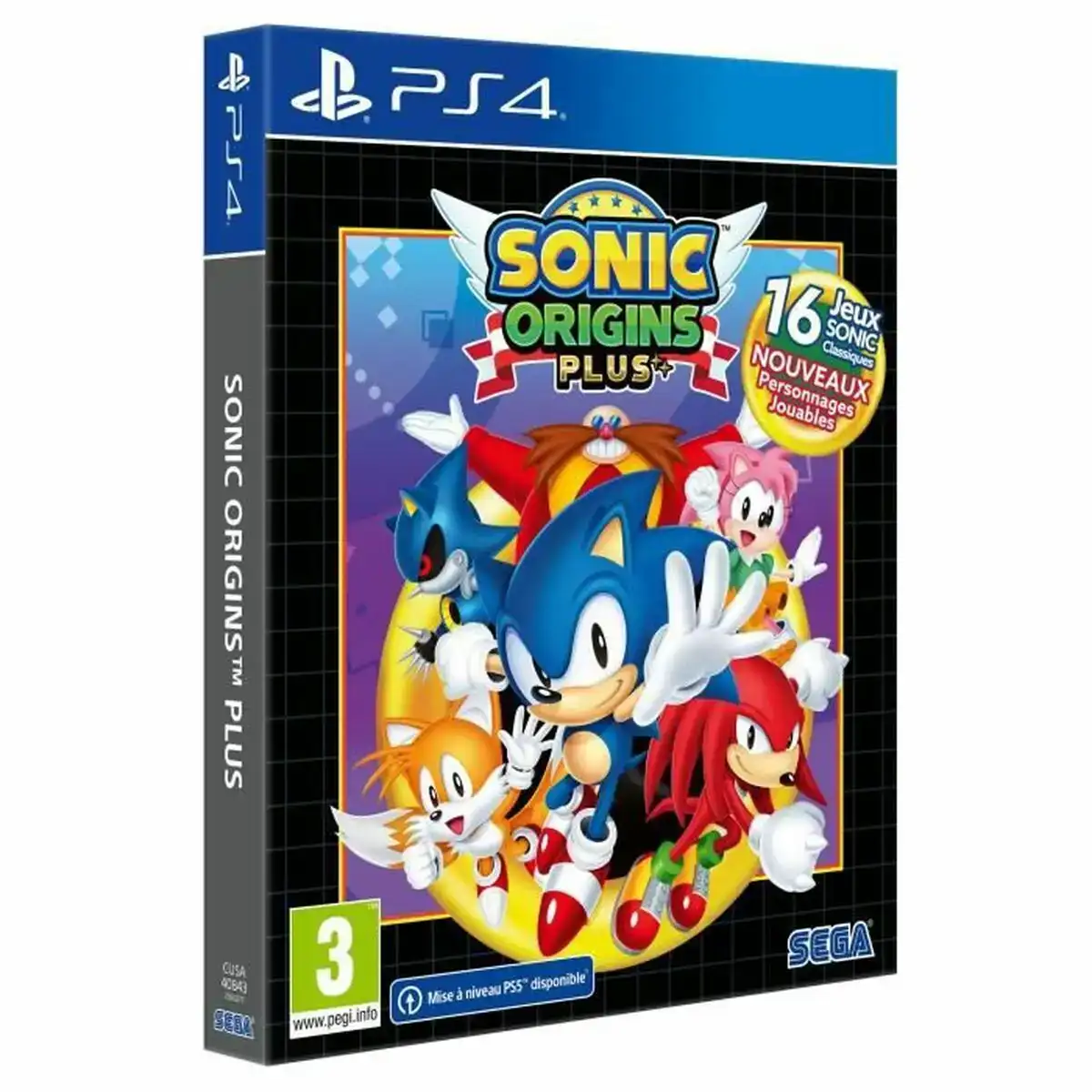 Jeu video playstation 4 sega sonic origins plus_1544. DIAYTAR COTE D'IVOIRE - Là où Chaque Produit Est une Trouvaille. Parcourez notre catalogue diversifié et découvrez des articles qui enrichiront votre quotidien, du pratique à l'insolite.