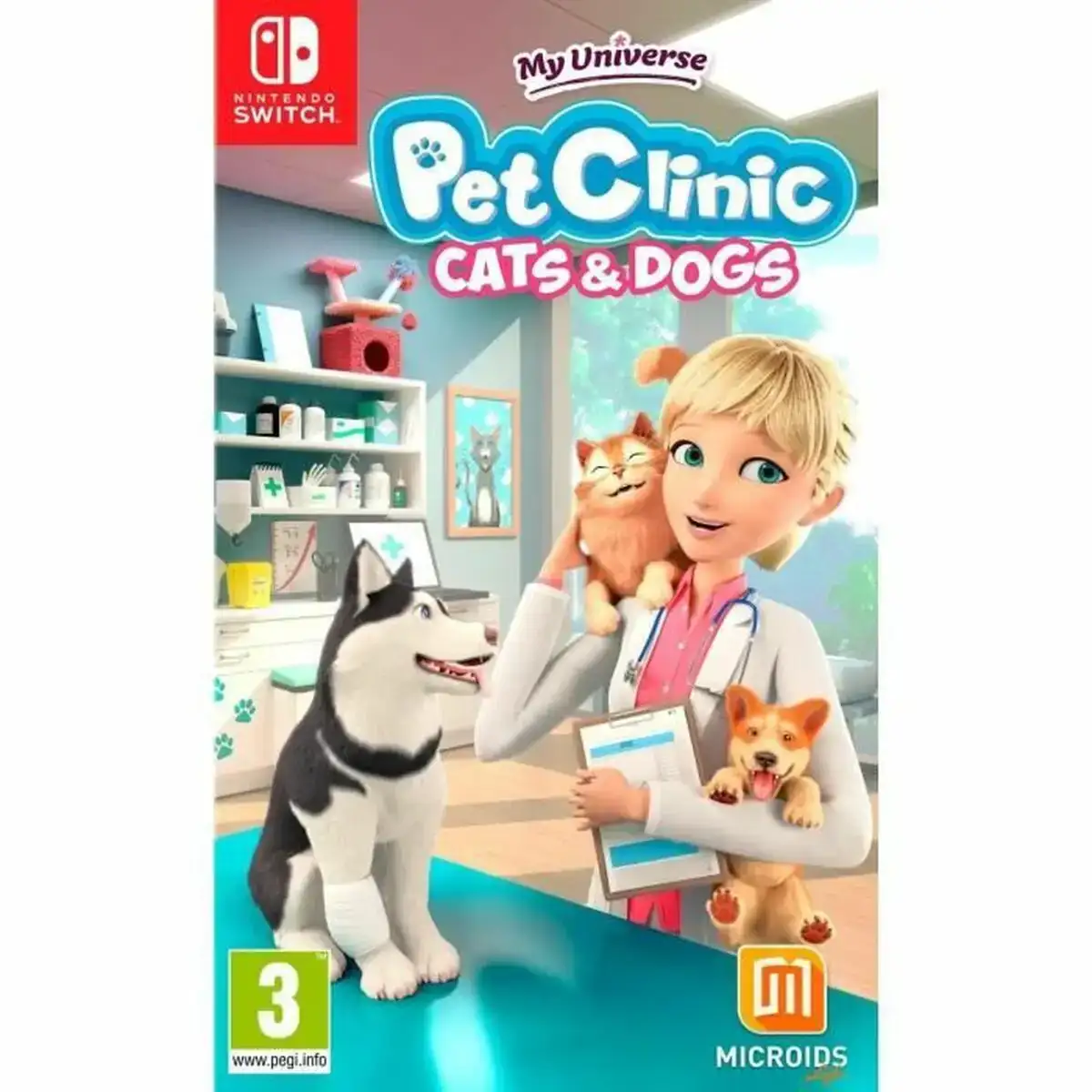 Jeu video pour switch just for games pet clinic cats dogs reconditionne b _7146. DIAYTAR COTE D'IVOIRE - Votre Destination Shopping Incontournable. Parcourez nos rayons virtuels et trouvez des articles qui répondent à tous vos besoins, du quotidien à l'exceptionnel.