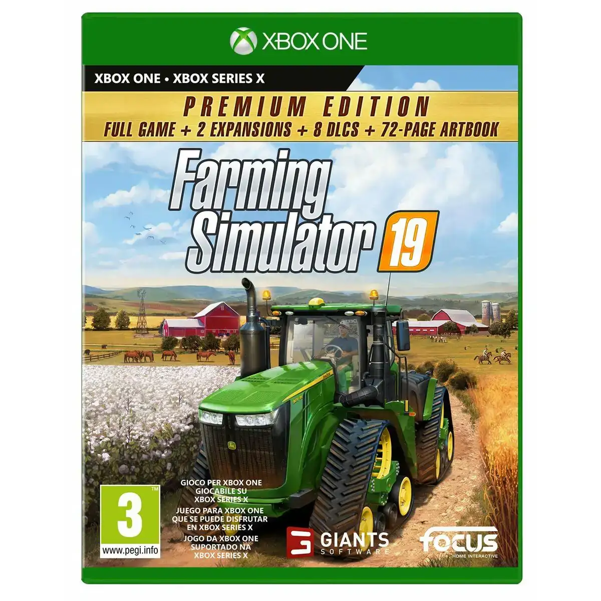 Jeu video xbox one series x koch media farming simulator 19 premium edition_9799. DIAYTAR COTE D'IVOIRE - Votre Destination Shopping pour Tous. Parcourez notre boutique en ligne et découvrez une variété de produits pour satisfaire tous vos besoins et désirs.