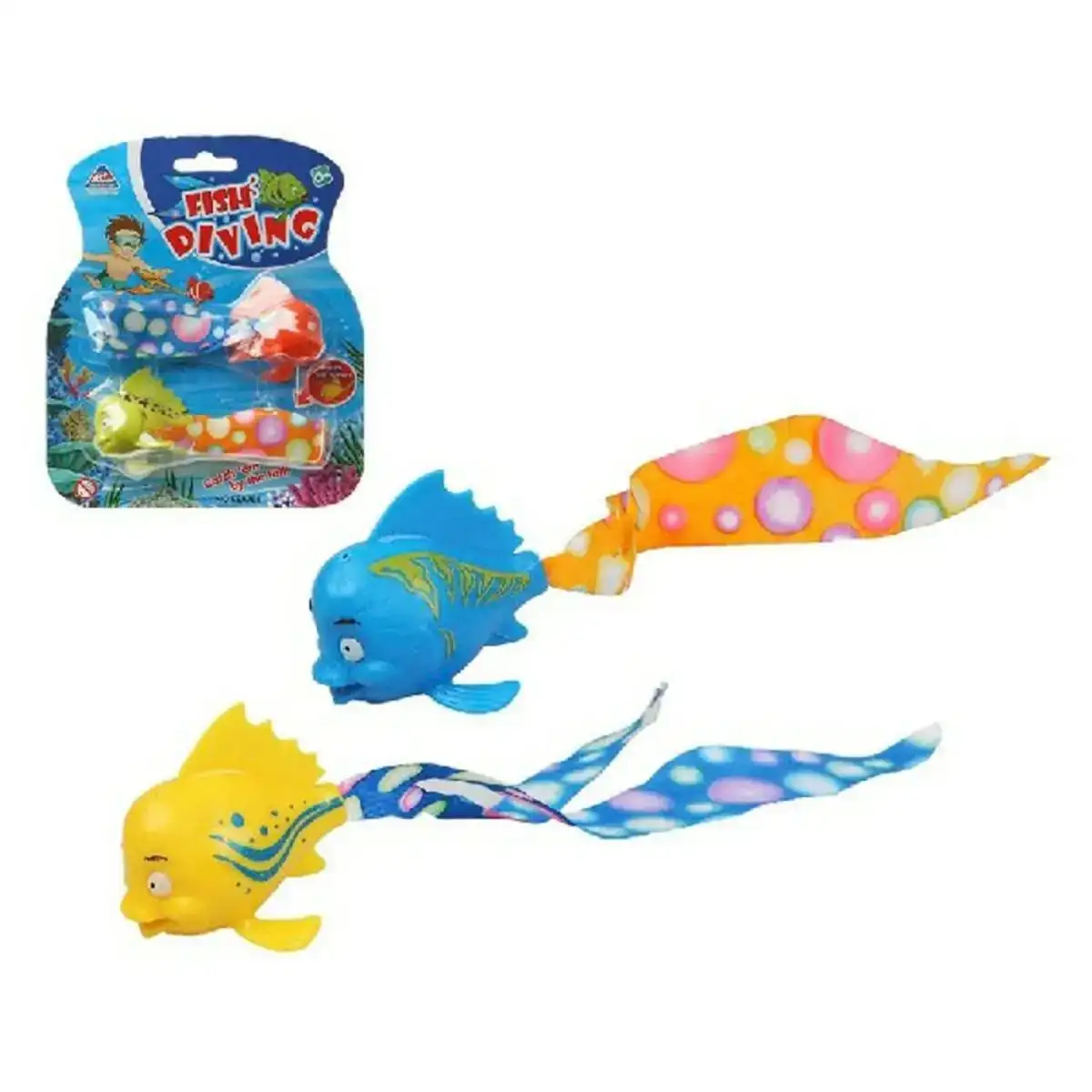Jouet de plage fish diving 18 x 15 cm 2 pcs _7602. DIAYTAR COTE D'IVOIRE - Où la Tradition Renouvelée Rencontre l'Innovation. Explorez notre gamme de produits qui fusionnent l'héritage culturel avec les besoins contemporains.