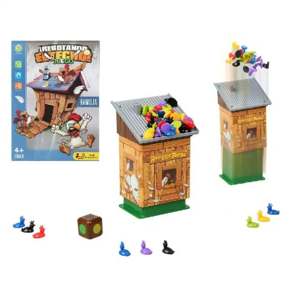 Jouet educatif bouncing the ceiling marron 27 x 20 x 10 cm _1704. DIAYTAR COTE D'IVOIRE - L'Art de Trouver ce que Vous Aimez. Plongez dans notre assortiment varié et choisissez parmi des produits qui reflètent votre style et répondent à vos besoins.