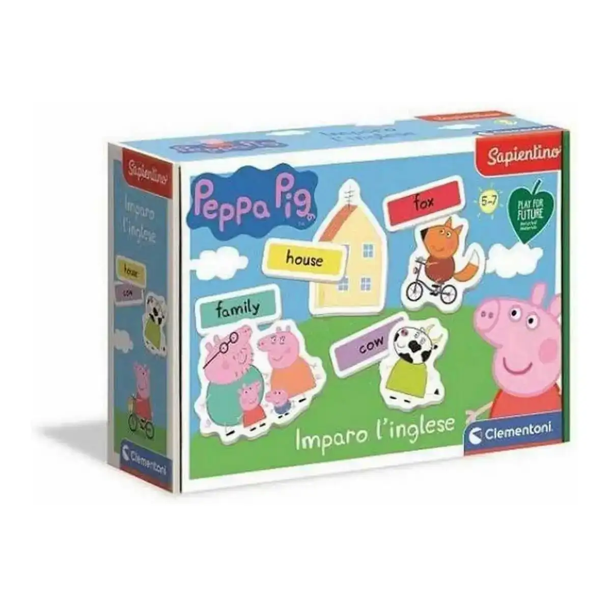 Jouet educatif clementoni aprendo ingles con peppa pig 52 pieces_2005. DIAYTAR COTE D'IVOIRE - L'Univers du Choix et de l'Authenticité. Explorez notre catalogue et découvrez des articles qui incarnent le patrimoine du Côte d'Ivoire et la modernité du monde.