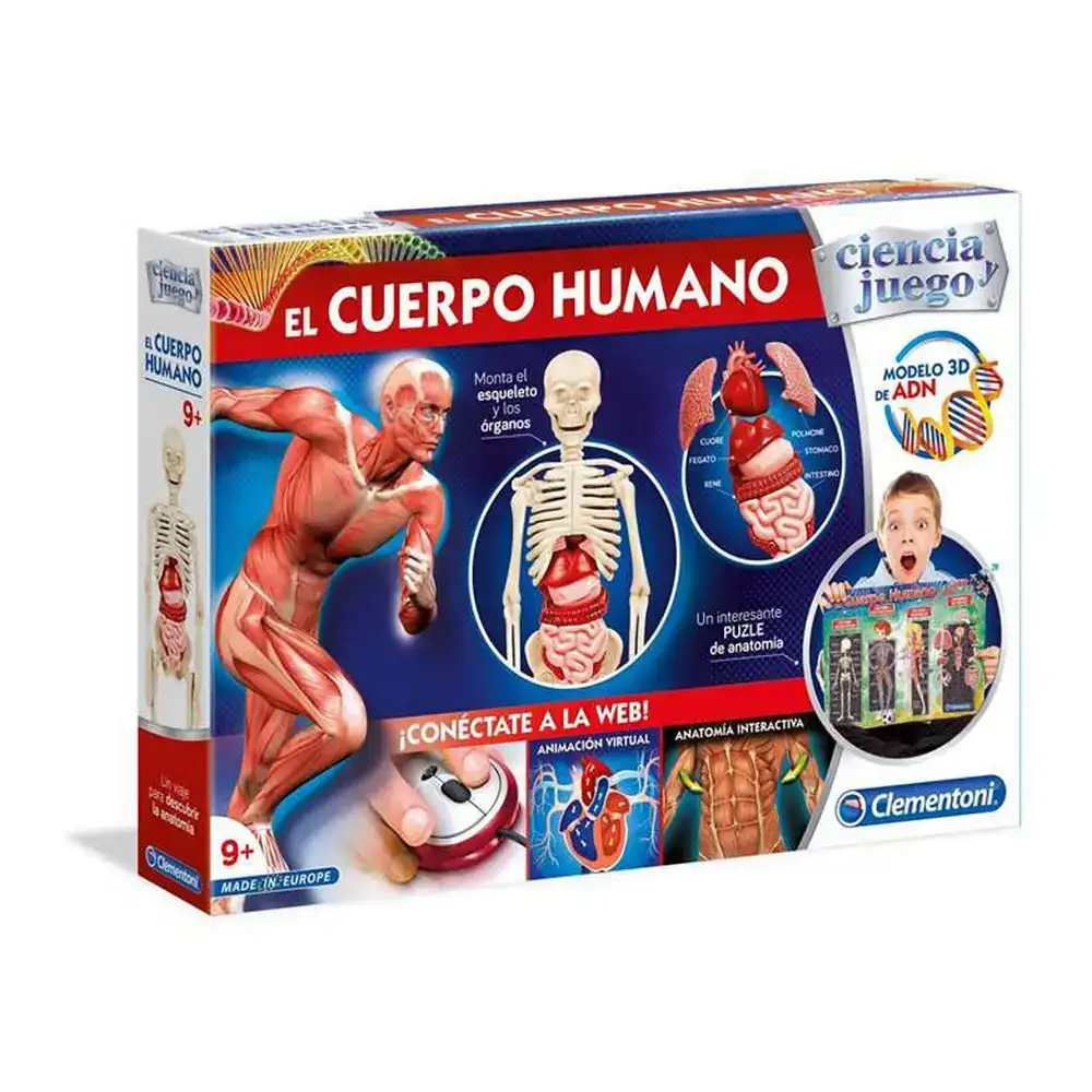 Jouet educatif clementoni el cuerpo humano_9655. Découvrez DIAYTAR COTE D'IVOIRE - Votre Destination de Shopping Inspirée. Naviguez à travers nos offres variées et trouvez des articles qui reflètent votre personnalité et vos goûts.