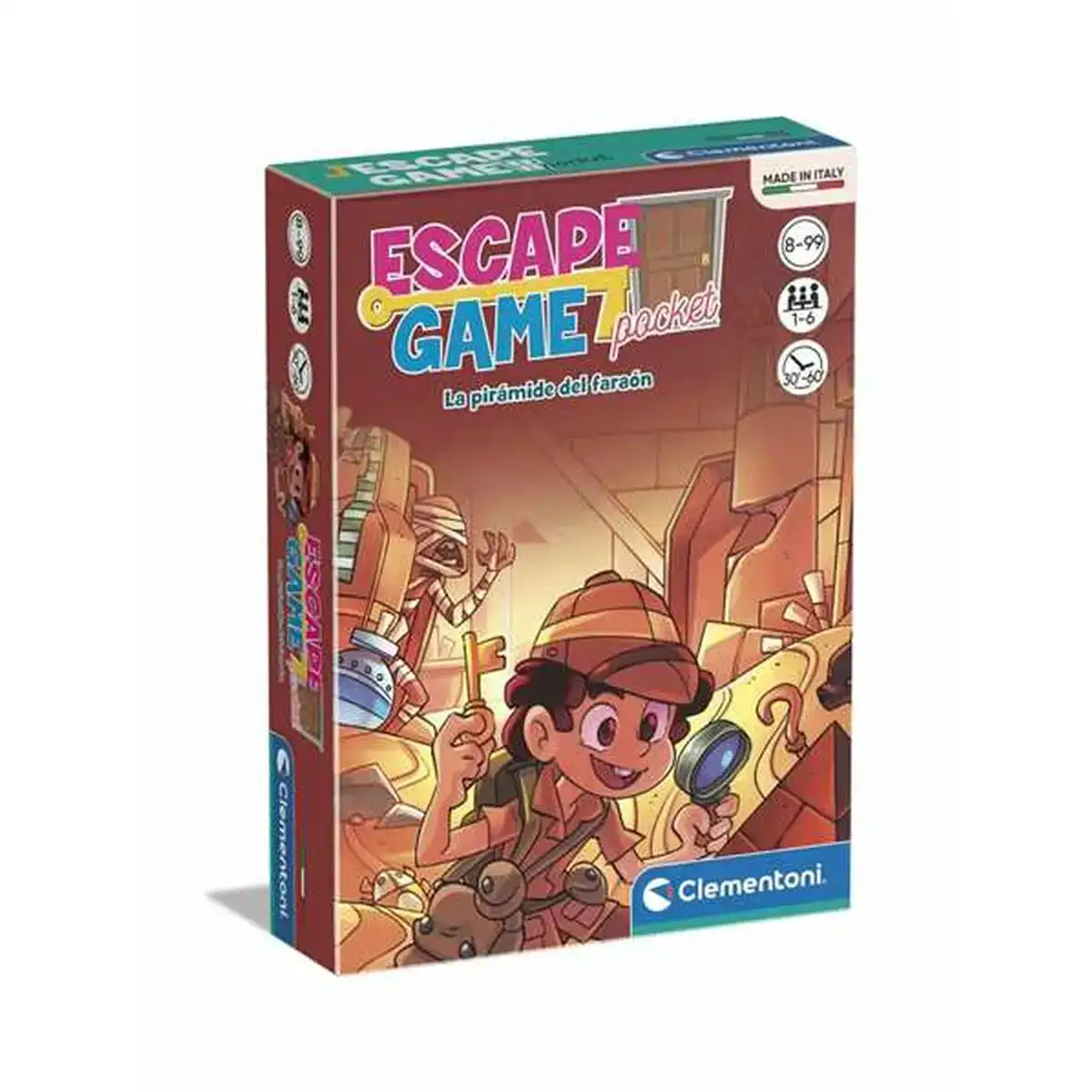 Jouet educatif clementoni escape room la piramide del faraon es_4873. Bienvenue sur DIAYTAR COTE D'IVOIRE - Où Chaque Article a son Histoire. Découvrez notre sélection méticuleuse de produits qui racontent l'authenticité et la beauté du Côte d'Ivoire.