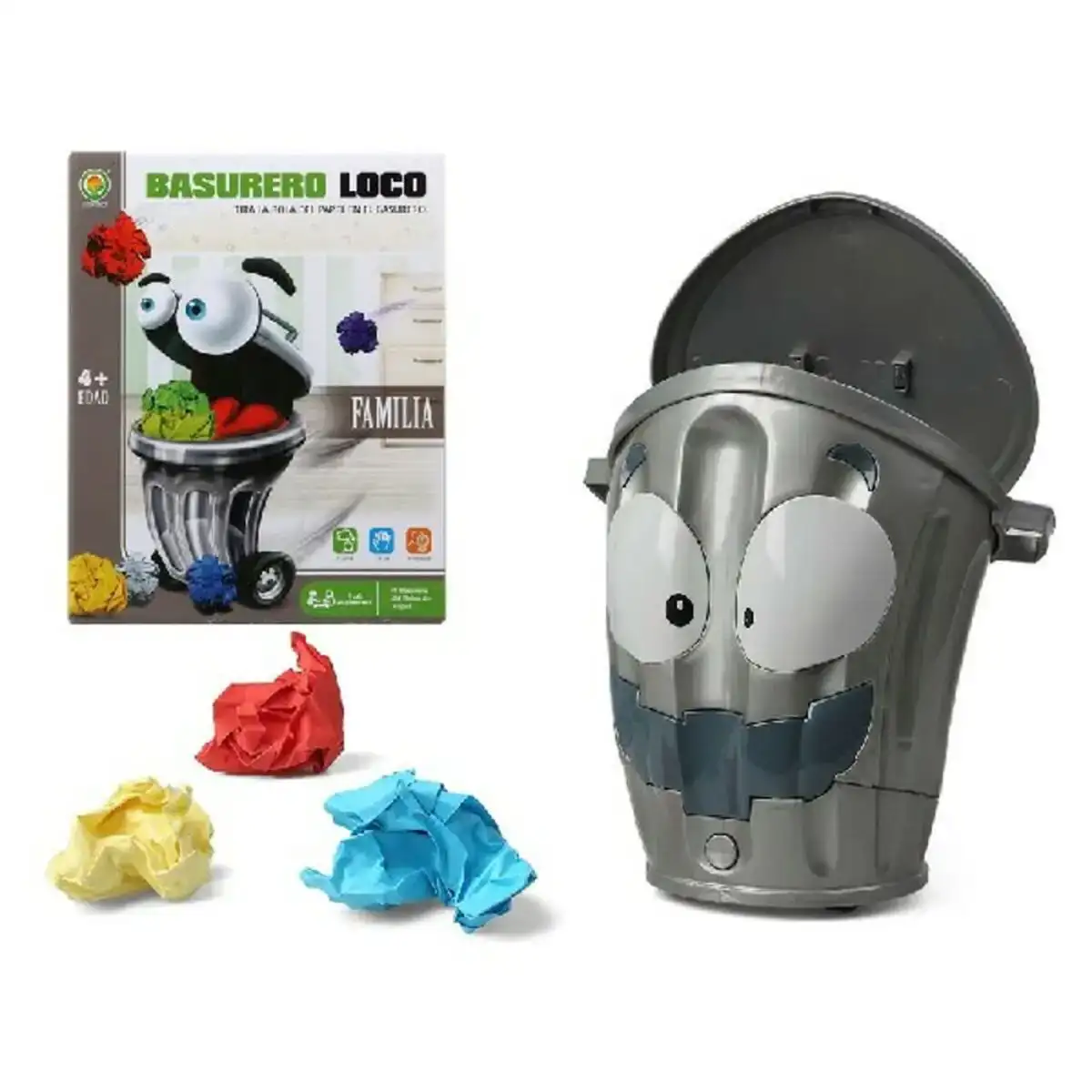 Jouet educatif crazy garbage man gris 27 x 21 cm _3238. Votre Destination de Choix: DIAYTAR COTE D'IVOIRE - Où l'Authenticité Rencontre la Commodité. Faites l'expérience de magasiner en ligne pour des articles qui incarnent la richesse culturelle et la modernité du Côte d'Ivoire.