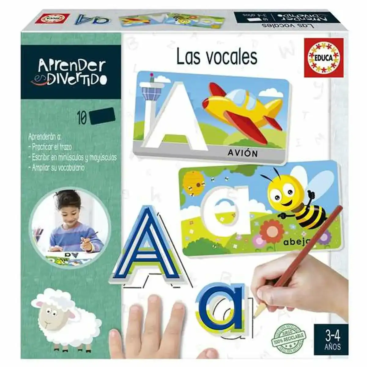 Jouet educatif educa aprender es divertido las vocales es_9398. DIAYTAR COTE D'IVOIRE - Votre Passage vers l'Élégance Abordable. Explorez notre collection où chaque produit est choisi pour sa qualité et son accessibilité, incarnant ainsi l'essence du Côte d'Ivoire.