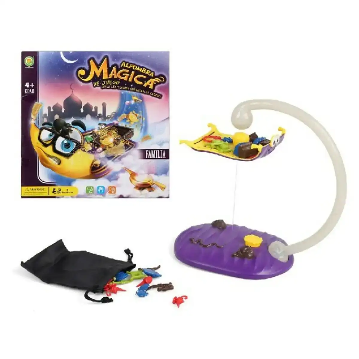 Jouet educatif magic carpet jaune 27 27 x 7 cm _3330. DIAYTAR COTE D'IVOIRE - Là où Choisir est une Affirmation de Style. Naviguez à travers notre boutique en ligne et choisissez des produits qui vous distinguent et vous valorisent.