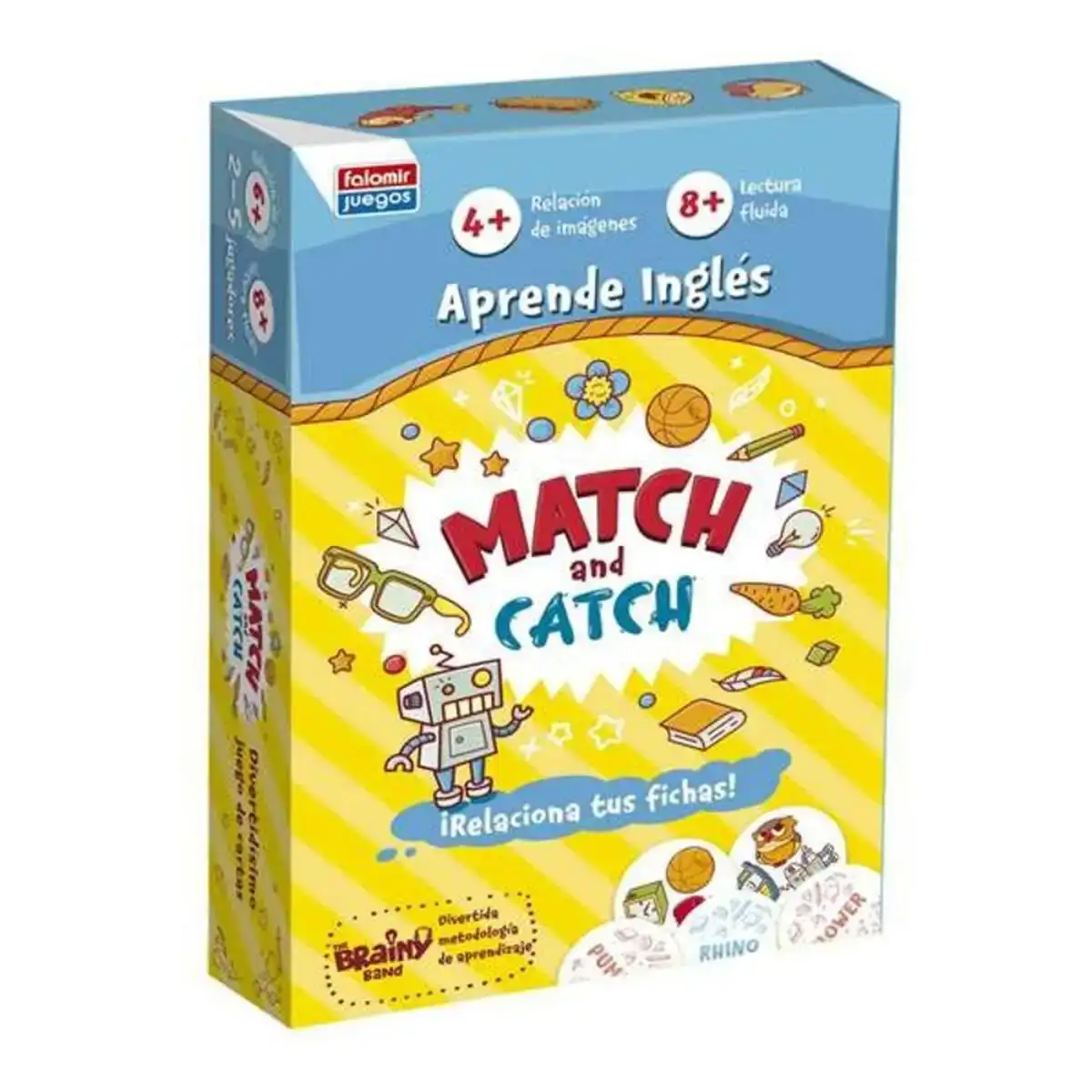 Jouet educatif match and catch falomir anglais_8100. DIAYTAR COTE D'IVOIRE - Où Choisir est un Plaisir Responsable. Parcourez notre catalogue et choisissez des produits qui incarnent notre engagement envers des pratiques durables et éthiques.