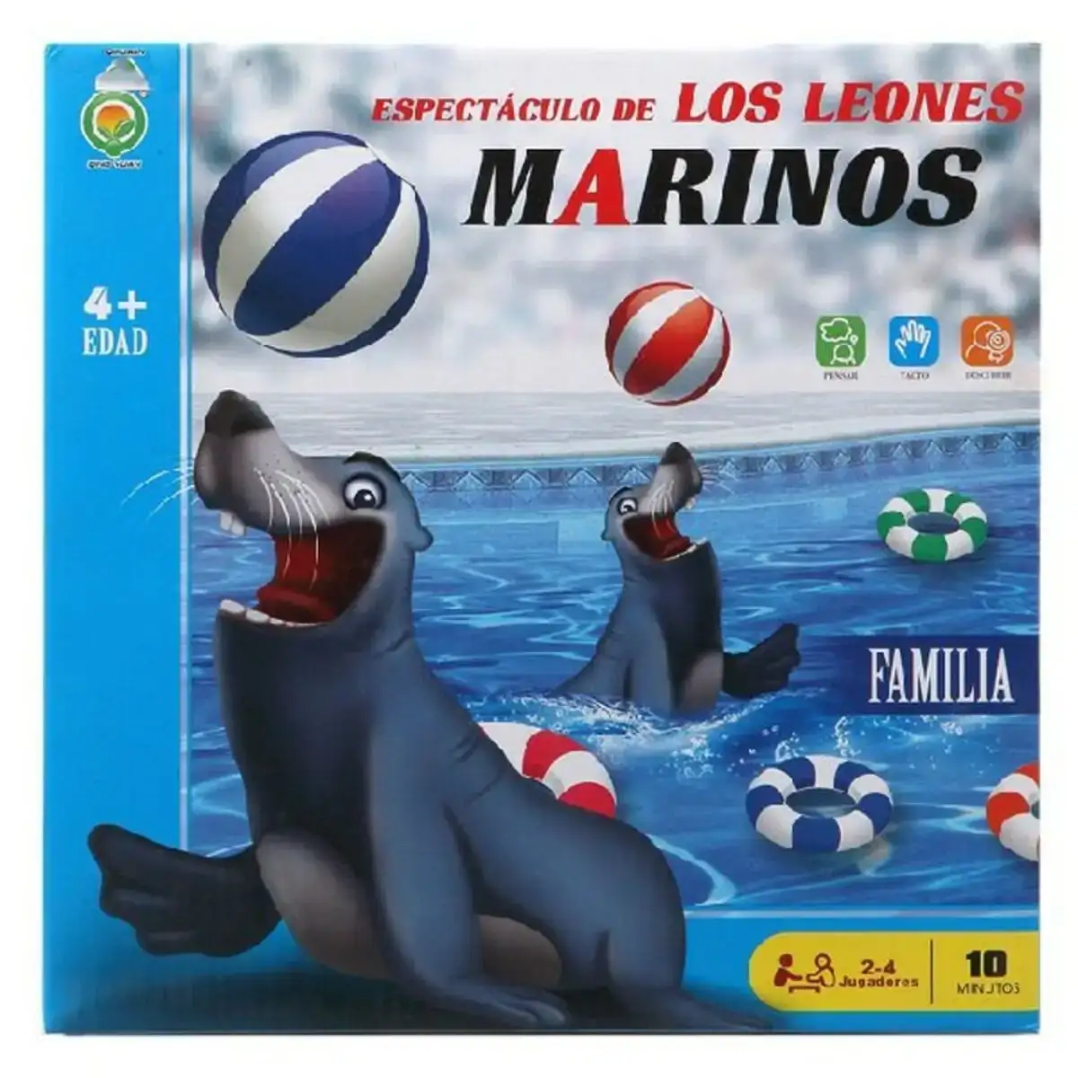 Jouet educatif sea lion show bleu 27 x 27 cm _8013. DIAYTAR COTE D'IVOIRE - Votre Passage Vers l'Excellence Shopping. Découvrez un catalogue en ligne qui offre une expérience d'achat exceptionnelle, avec des produits soigneusement sélectionnés pour satisfaire tous les goûts.
