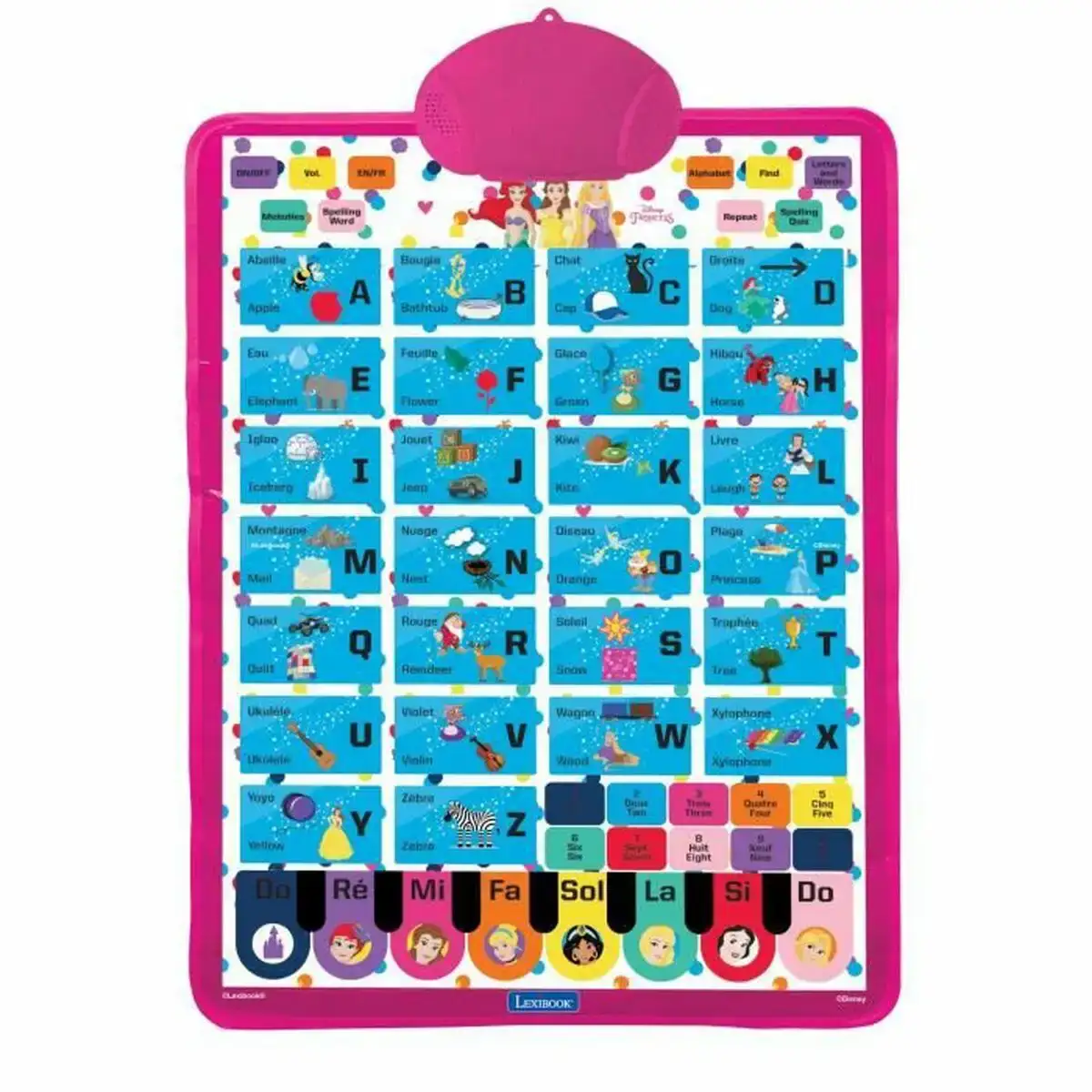 Jouet interactif lexibook princesses disney_3292. Bienvenue chez DIAYTAR COTE D'IVOIRE - Où Chaque Détail Fait la Différence. Découvrez notre sélection méticuleuse et choisissez des articles qui répondent à vos exigences.