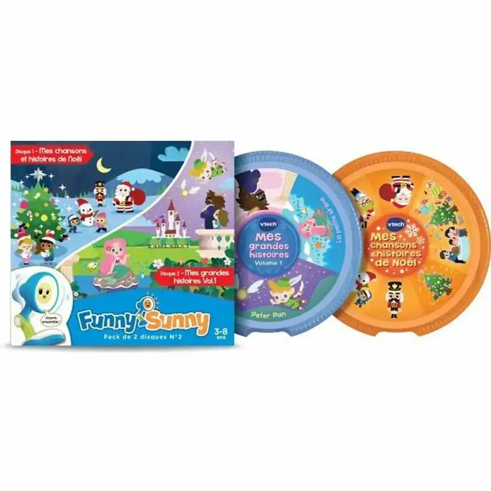 Jouet interactif pour bebe vtech funny sunny pack 2 discs n deg 2_1491. DIAYTAR COTE D'IVOIRE - Votre Destination Shopping de Confiance. Naviguez à travers notre boutique en ligne et profitez d'une sélection soigneusement choisie de produits qui répondent à toutes vos exigences.