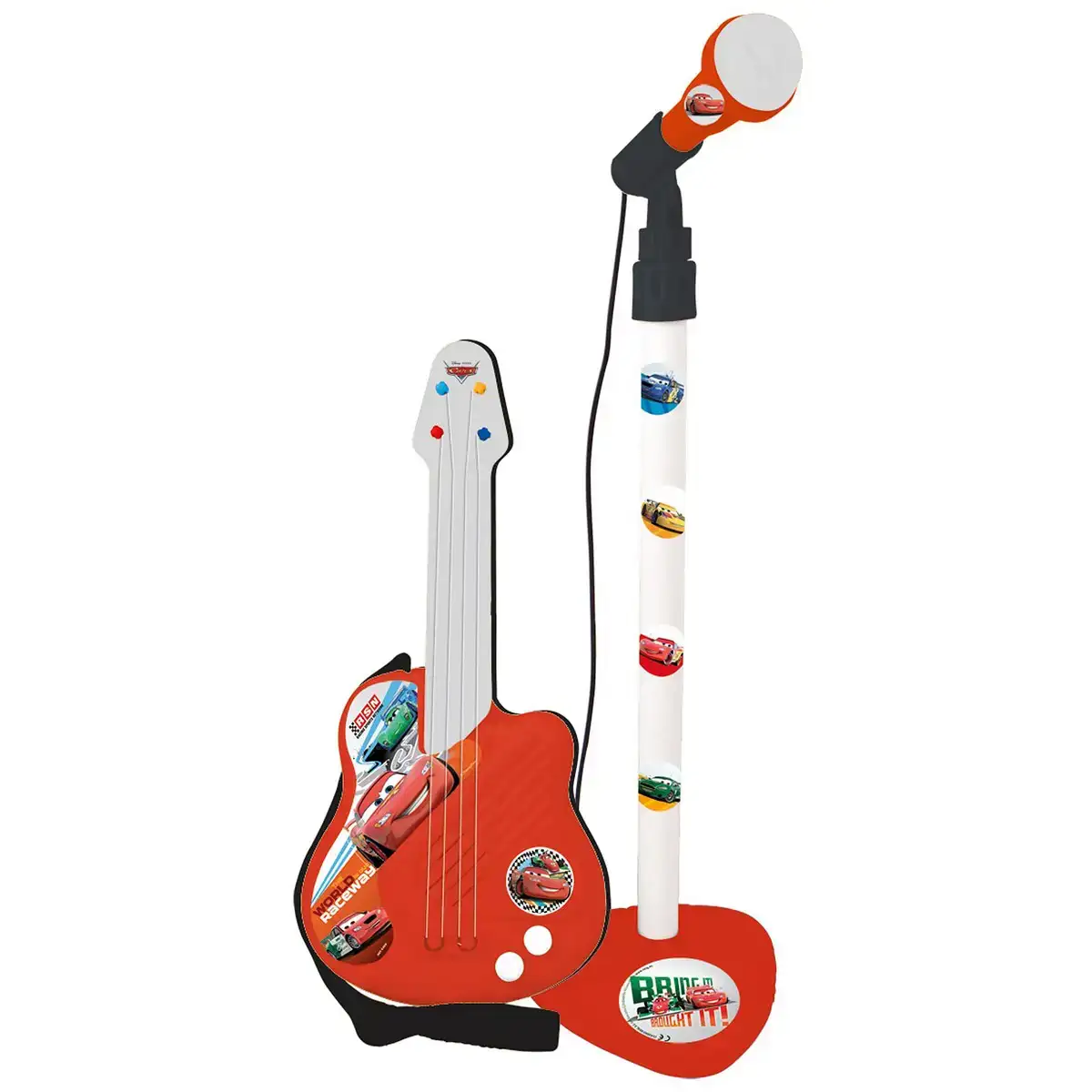 Jouet musical cars microphone rouge guitare pour enfant_2128. DIAYTAR COTE D'IVOIRE - Là où le Shopping devient une Fête des Sens. Plongez dans notre univers et choisissez des produits qui éveillent votre goût pour l'esthétique et l'authenticité.