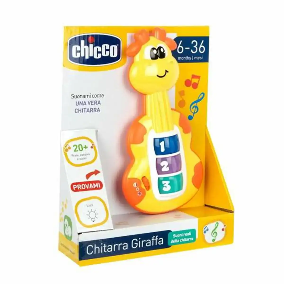 Jouet musical chicco son lumieres girafe_7815. Bienvenue chez DIAYTAR COTE D'IVOIRE - Votre Destination Shopping Complète! Découvrez une boutique en ligne généraliste au Côte d'Ivoire offrant une vaste gamme de produits, allant des vêtements aux gadgets électroniques, en passant par l'artisanat local.