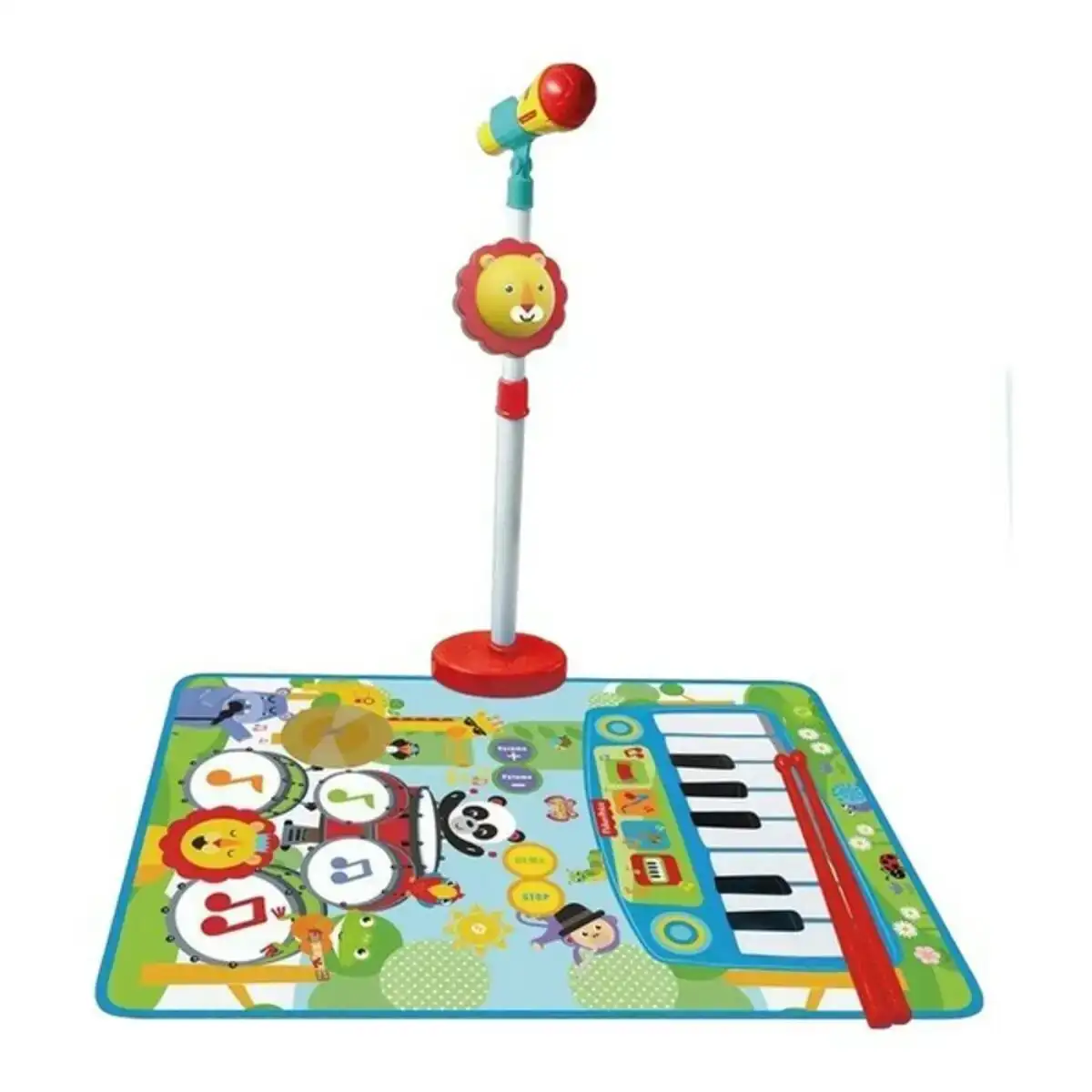 Jouet musical fisher price multicouleur plastique_9722. DIAYTAR COTE D'IVOIRE - Votre Destination de Shopping Authentique au Côte d'Ivoire. Plongez dans notre boutique en ligne pour découvrir des produits qui célèbrent la riche culture et l'artisanat du pays.