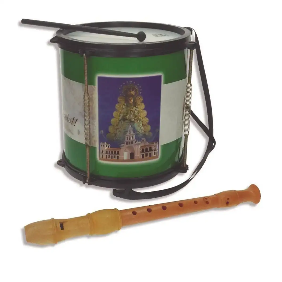 Jouet musical reig tambour flute a bec_6641. DIAYTAR COTE D'IVOIRE - Là où Chaque Produit Est une Trouvaille. Parcourez notre catalogue diversifié et découvrez des articles qui enrichiront votre quotidien, du pratique à l'insolite.