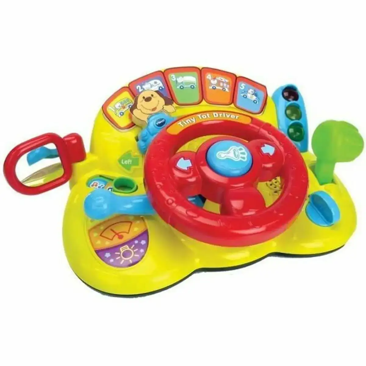 Jouet musical vtech baby vroum vroum des decouvertes volant_3035. Entrez dans DIAYTAR COTE D'IVOIRE - Où Chaque Détail Compte. Explorez notre boutique en ligne pour trouver des produits de haute qualité, soigneusement choisis pour répondre à vos besoins et vos désirs.
