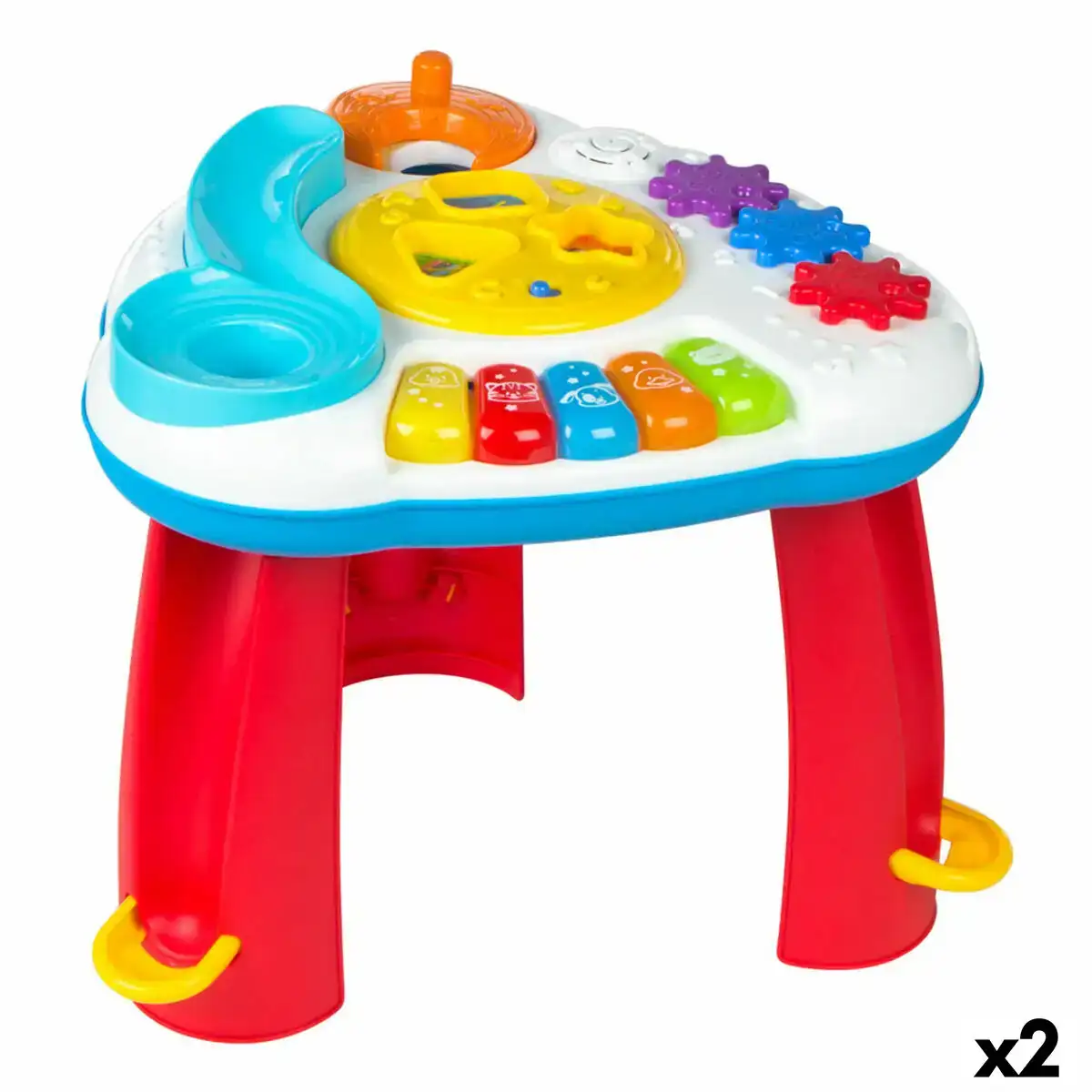 Jouet musical winfun 39 x 35 x 37 cm 2 unites _3364. DIAYTAR COTE D'IVOIRE - Votre Marché Virtuel au Côte d'Ivoire. Parcourez notre boutique en ligne pour trouver des trésors cachés, des articles indispensables du quotidien aux joyaux artistiques.