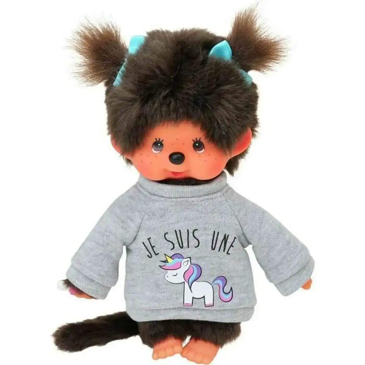 Jouet peluche bandai monchhichi licorne 20 cm_7336. Bienvenue chez DIAYTAR COTE D'IVOIRE - Où Chaque Produit a son Histoire. Plongez dans notre sélection diversifiée et découvrez des articles qui racontent le riche patrimoine sénégalais.