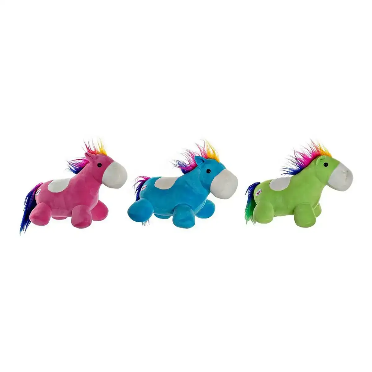 Jouet peluche dkd home decor bleu vert rose enfant cheval 33 x 20 x 26 cm 3 pieces _5386. DIAYTAR COTE D'IVOIRE - Votre Boutique en Ligne, Votre Histoire. Explorez notre sélection et découvrez des produits qui reflètent votre parcours et vos aspirations, un achat à la fois.