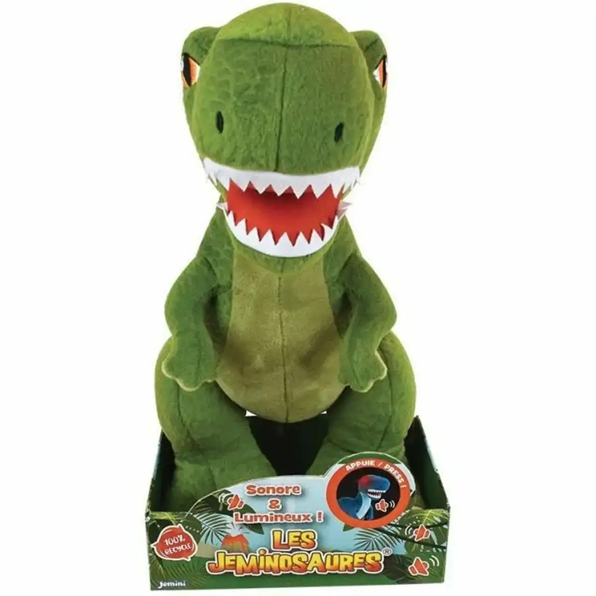 Jouet peluche jemini dinosaure lumiere led avec son_5656. DIAYTAR COTE D'IVOIRE - Là où la Qualité se Marque d'une Touche Côte d'Ivoireaise. Naviguez à travers notre boutique en ligne et choisissez des produits qui allient excellence et tradition.