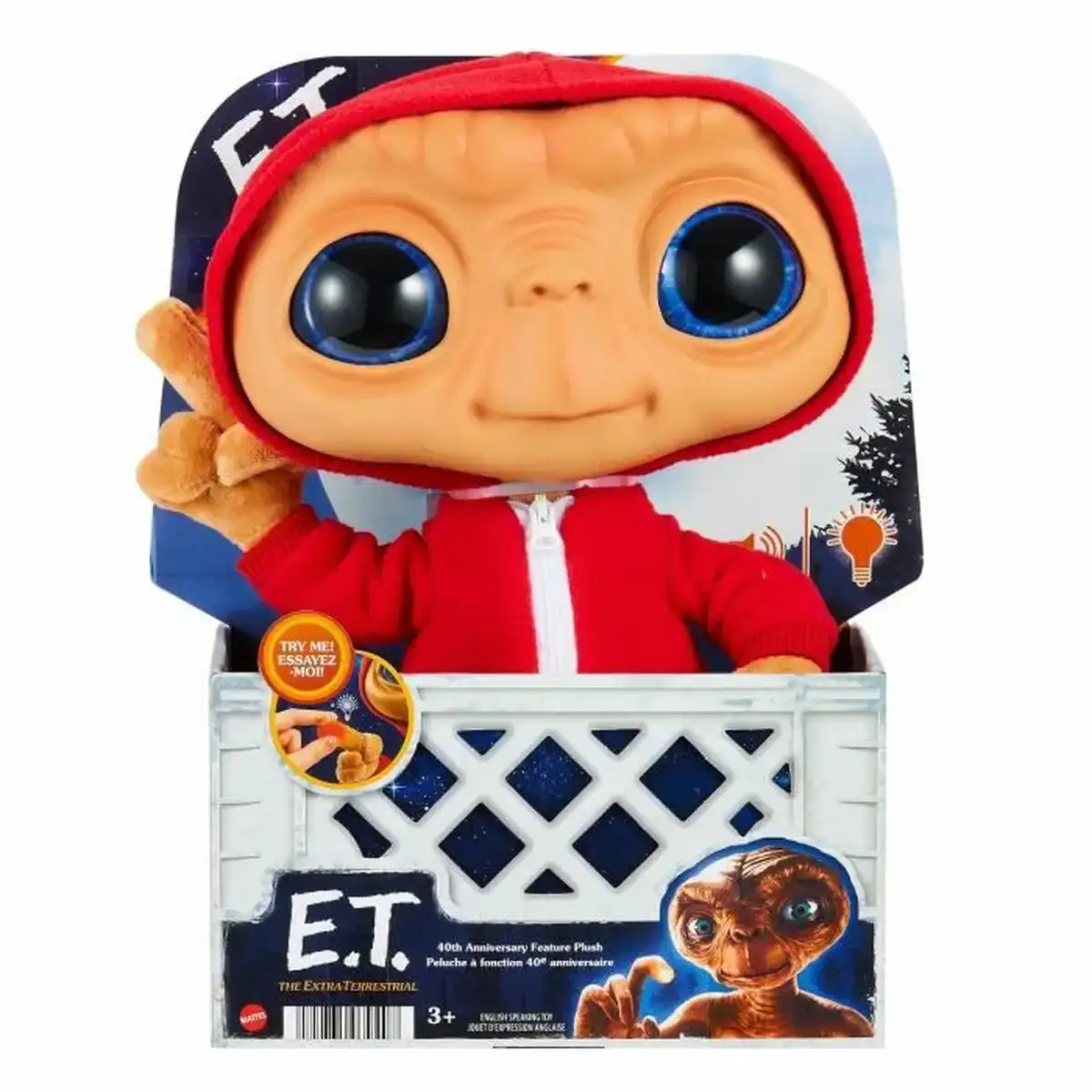 Jouet peluche mattel e t lumiere led_9124. DIAYTAR COTE D'IVOIRE - Où Choisir est un Voyage Cultuel. Explorez notre boutique en ligne et découvrez des produits qui célèbrent la richesse et la diversité culturelle du Côte d'Ivoire.
