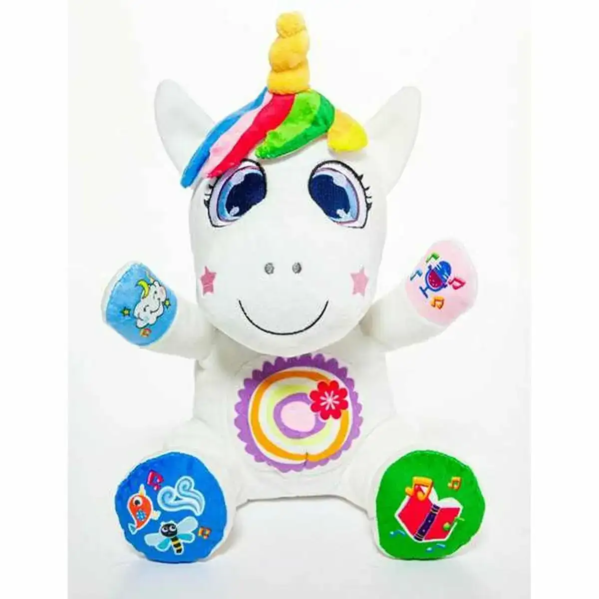 Jouet peluche molto licorne tissu_8839. DIAYTAR COTE D'IVOIRE - L'Art de Vivre l'Excellence au Quotidien. Explorez notre gamme et choisissez des produits qui ajoutent une note de prestige à votre vie.