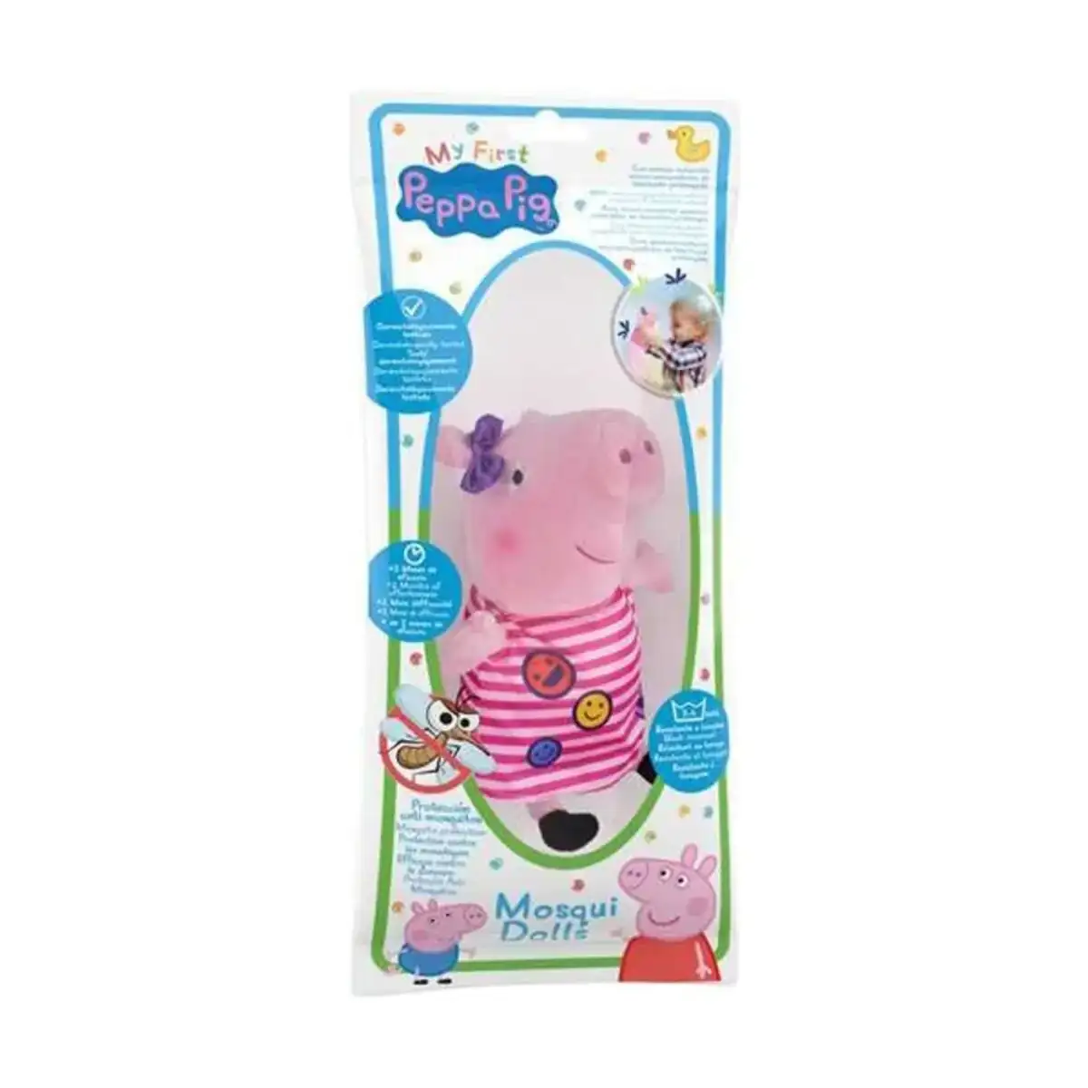 Jouet peluche mosquidolls peppa pig 50400 20cm_5180. Entrez dans le Monde de DIAYTAR COTE D'IVOIRE - Où Chaque Article Raconte une Histoire Unique. Explorez notre boutique en ligne pour dénicher des trésors qui incarnent l'âme du Côte d'Ivoire.