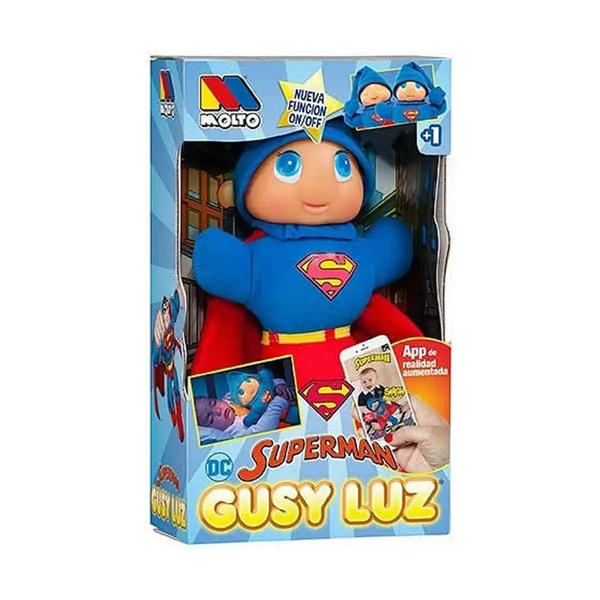 Jouet peluche my other me superman gusy luz tissu_9427. DIAYTAR COTE D'IVOIRE - Votre Plateforme pour un Shopping Inspiré. Explorez nos offres variées et découvrez des articles qui stimulent votre créativité et embellissent votre vie.