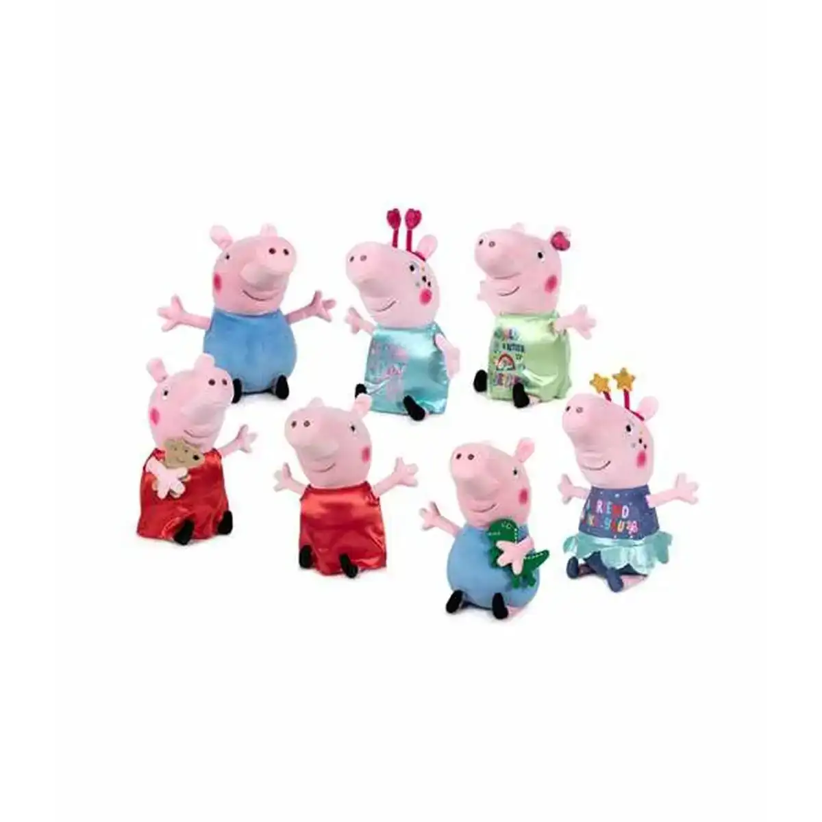 Jouet peluche peppa pig 20 cm_8203. Bienvenue chez DIAYTAR COTE D'IVOIRE - Votre Destination Shopping Complète! Découvrez une boutique en ligne généraliste au Côte d'Ivoire offrant une vaste gamme de produits, allant des vêtements aux gadgets électroniques, en passant par l'artisanat local.