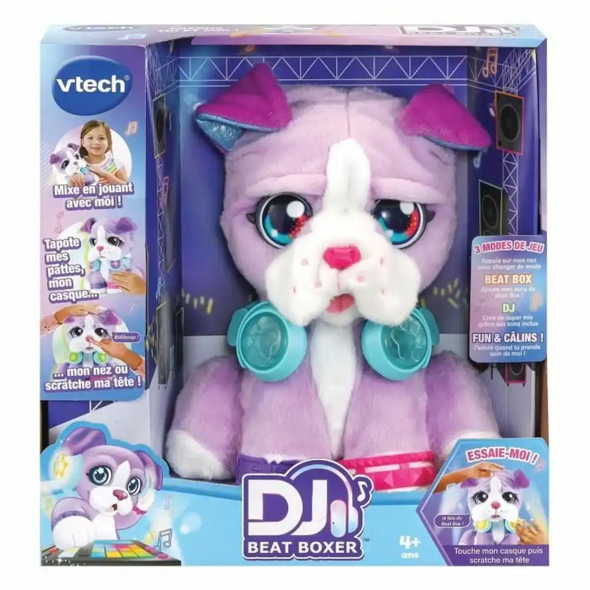 Jouet peluche vtech dj beat boxer musical_2212. Bienvenue sur DIAYTAR COTE D'IVOIRE - Où Chaque Article a son Histoire. Découvrez notre sélection méticuleuse de produits qui racontent l'authenticité et la beauté du Côte d'Ivoire.