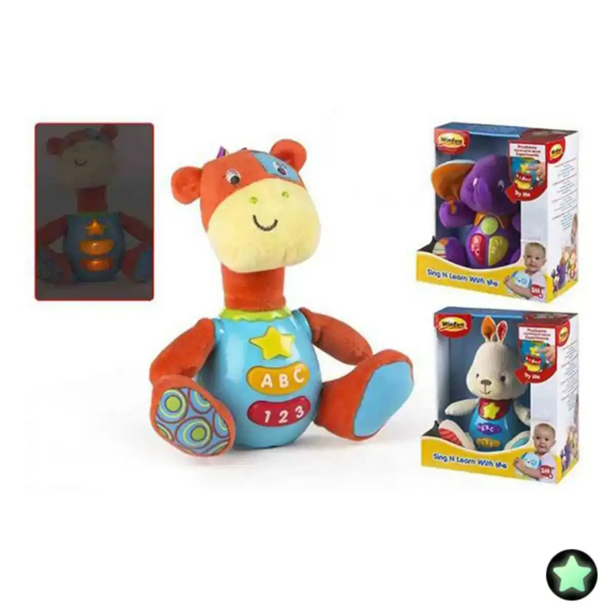 Jouet peluche winfun winfun 42571 metal plastique_7832. DIAYTAR COTE D'IVOIRE - L'Univers du Choix et de l'Authenticité. Explorez notre catalogue et découvrez des articles qui incarnent le patrimoine du Côte d'Ivoire et la modernité du monde.