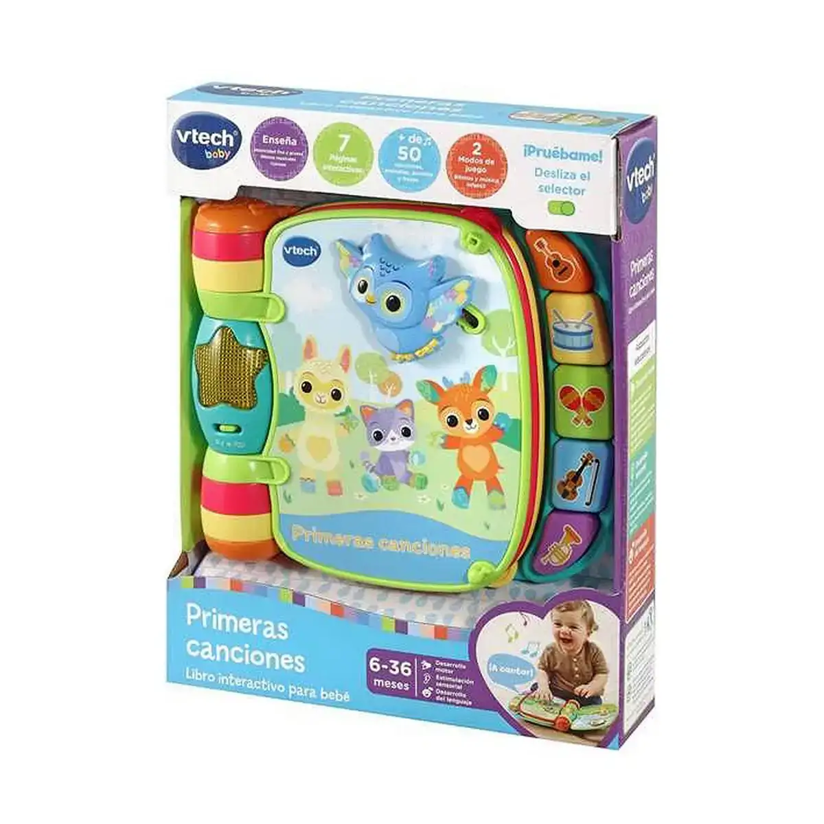 Jouet pour bebe vtech libro musical primeras canciones es _9360. DIAYTAR COTE D'IVOIRE - Où Choisir est une Célébration de l'Artisanat Local. Découvrez notre boutique en ligne et choisissez des produits qui incarnent la passion des artisans sénégalais.
