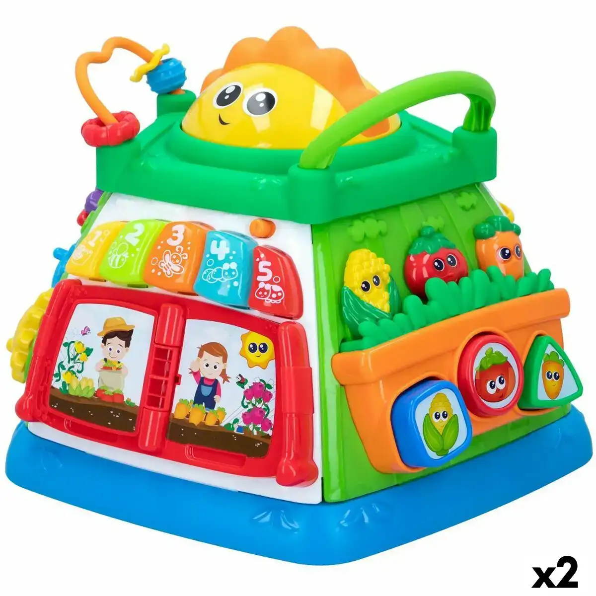 Jouet pour bebe winfun 34 x 24 x 34 cm 2 unites_9325. DIAYTAR COTE D'IVOIRE - Là où Chaque Produit Évoque une Émotion. Parcourez notre catalogue et choisissez des articles qui vous touchent et qui enrichissent votre expérience.