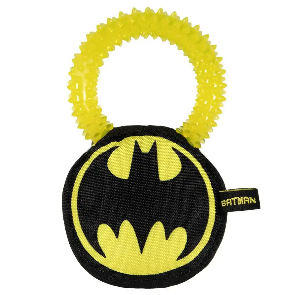 Jouet pour chien batman jaune 100 polyester_3392. DIAYTAR COTE D'IVOIRE - Là où la Découverte est au Rendez-vous. Plongez dans notre catalogue et trouvez des articles qui éveilleront votre curiosité et élargiront vos horizons.