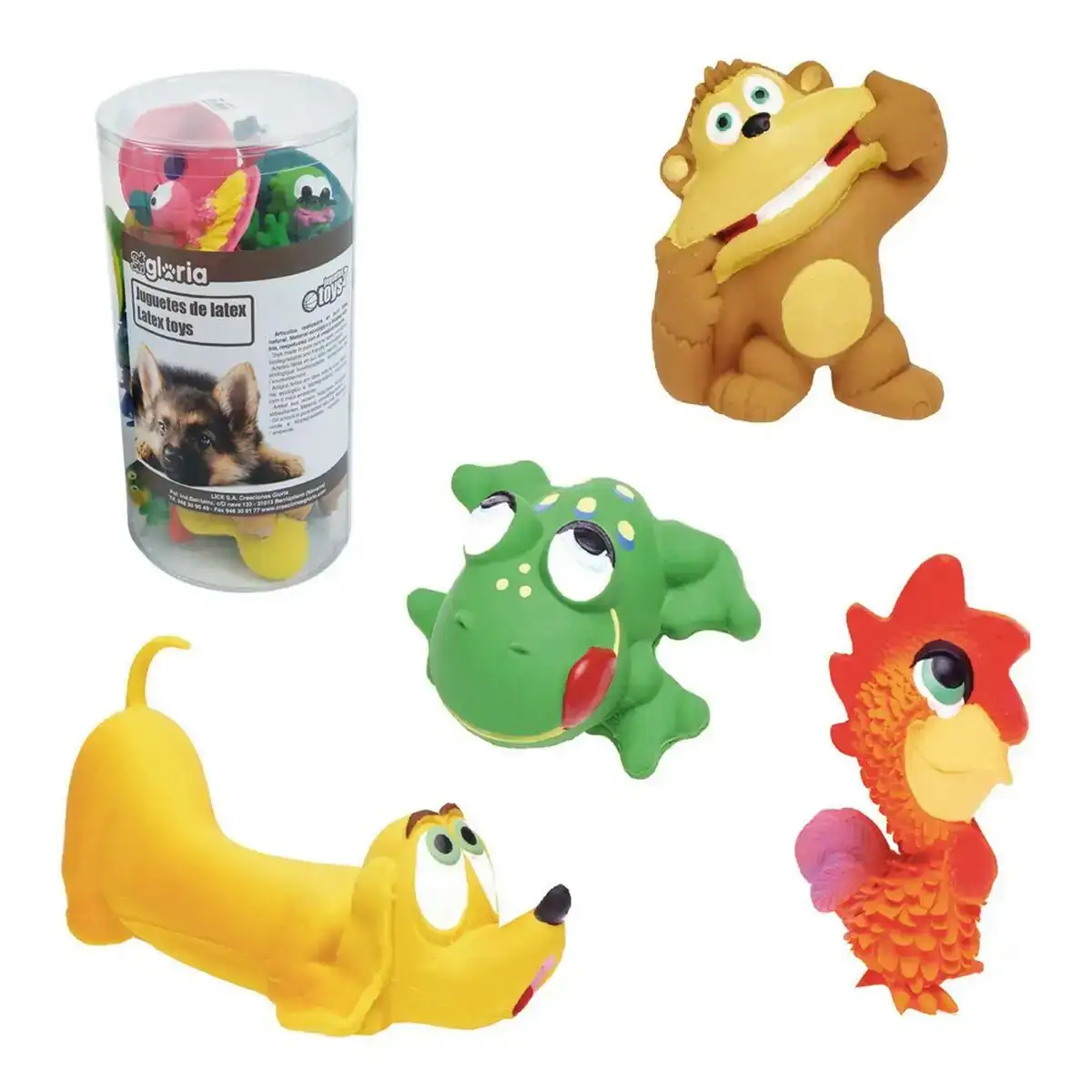 Jouet pour chien gloria animaux latex taille xs 40 pcs _6690. DIAYTAR COTE D'IVOIRE - Là où Vos Rêves Prendent Forme. Plongez dans notre catalogue diversifié et trouvez des produits qui enrichiront votre quotidien, du pratique à l'exceptionnel.