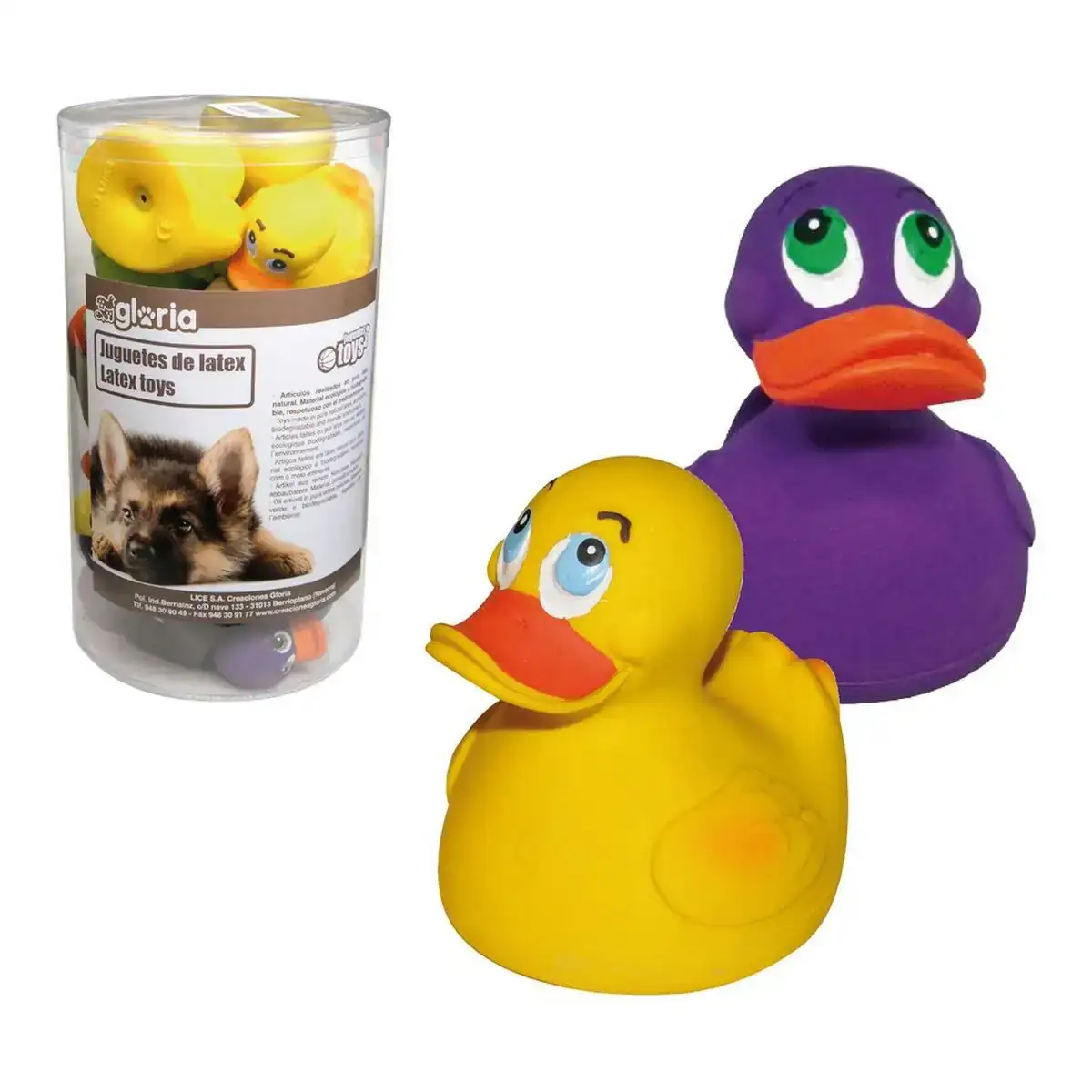 Jouet pour chien gloria canards latex 18 pcs _5225. DIAYTAR COTE D'IVOIRE - L'Art du Shopping Sublime. Naviguez à travers notre catalogue et choisissez parmi des produits qui ajoutent une touche raffinée à votre vie quotidienne.