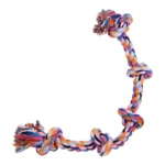 Jouet pour chien gloria multicouleur noeud coton 2 5 x 60 cm _9006. DIAYTAR COTE D'IVOIRE - Votre Passage vers la Découverte. Explorez notre boutique en ligne pour trouver des trésors qui vous attendent, du traditionnel à l'avant-garde.