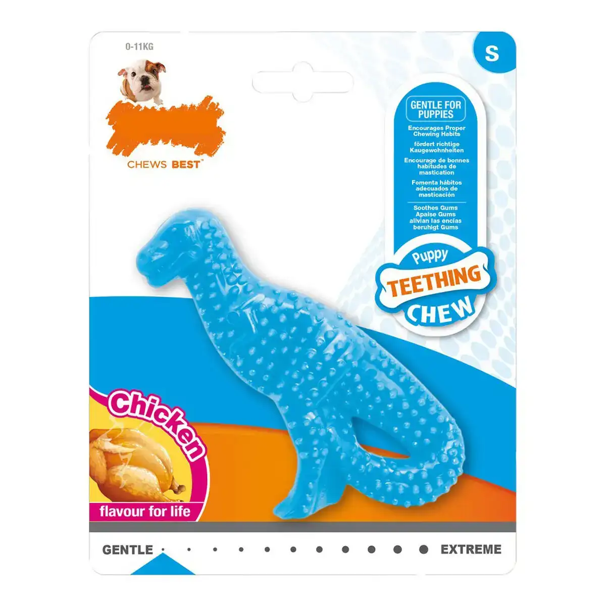Jouet pour chien nylabone dinosaure poulet nylon chiots_2987. DIAYTAR COTE D'IVOIRE - Où Chaque Détail Compte. Parcourez nos produits soigneusement sélectionnés et choisissez des articles qui correspondent à votre style et à vos valeurs.