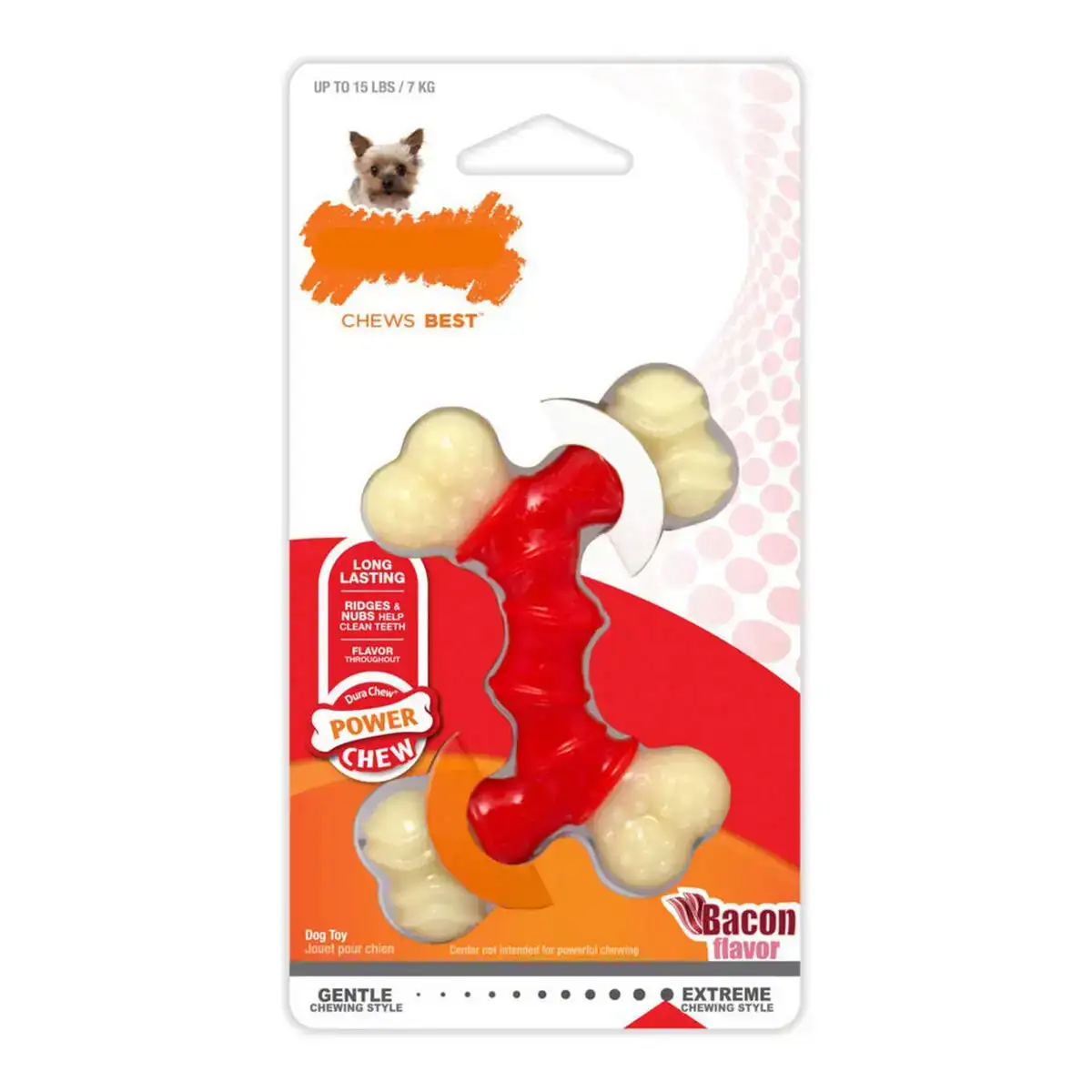 Jouet pour chien nylabone extreme chew double bacon nylon thermoplastique taille xs_4509. Bienvenue sur DIAYTAR COTE D'IVOIRE - Où le Shopping est une Affaire Personnelle. Découvrez notre sélection et choisissez des produits qui reflètent votre unicité et votre individualité.