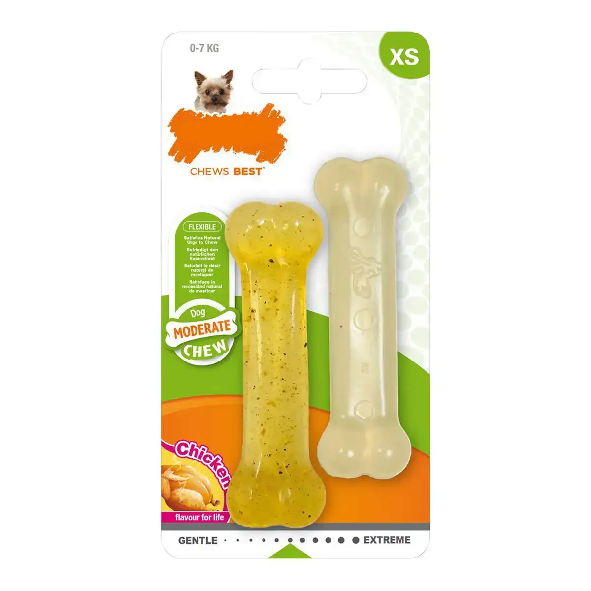 Jouet pour chien nylabone moderate chew twin thermoplastique poulet xs 2 pcs _8119. Découvrez DIAYTAR COTE D'IVOIRE - Là où Votre Shopping Prend Vie. Plongez dans notre vaste sélection et trouvez des produits qui ajoutent une touche spéciale à votre quotidien.