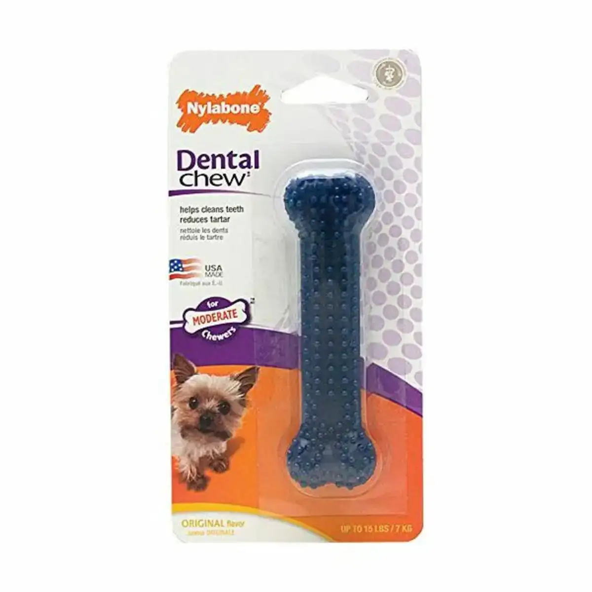 Jouet pour chien nylabone petit bleu naturel poulet thermoplastique taille xs_8511. DIAYTAR COTE D'IVOIRE - Votre Passage vers l'Exceptionnel. Naviguez à travers notre sélection minutieuse et découvrez des articles qui apportent une touche spéciale à chaque instant de votre vie.