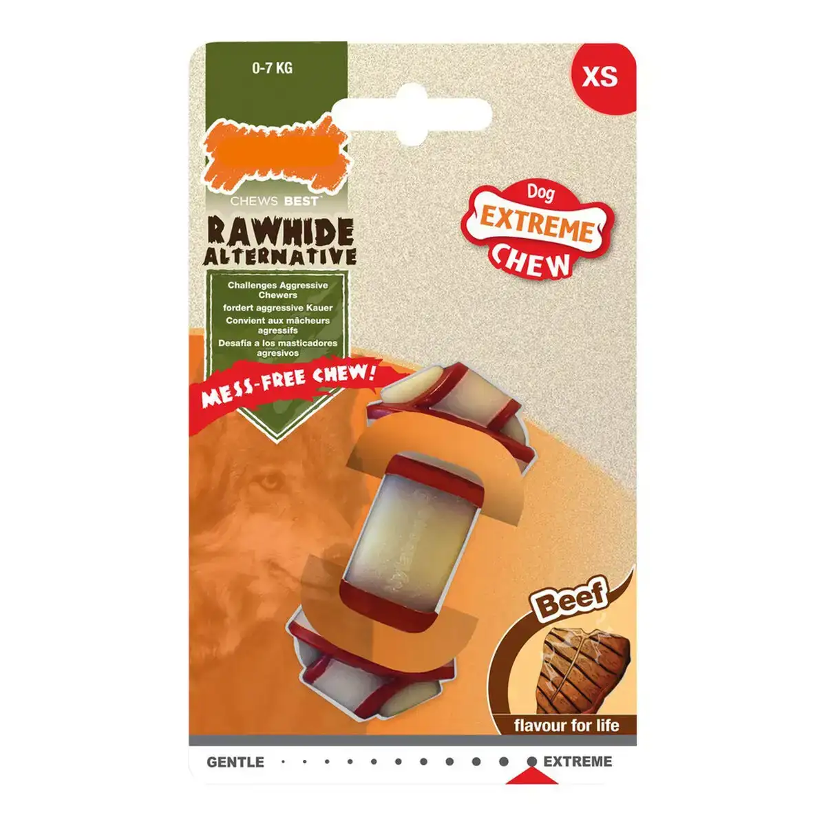 Jouet pour chien nylabone rawhide noeud nylon taille xs veau_9041. DIAYTAR COTE D'IVOIRE - Votre Passage Vers l'Excellence Shopping. Découvrez un catalogue en ligne qui offre une expérience d'achat exceptionnelle, avec des produits soigneusement sélectionnés pour satisfaire tous les goûts.