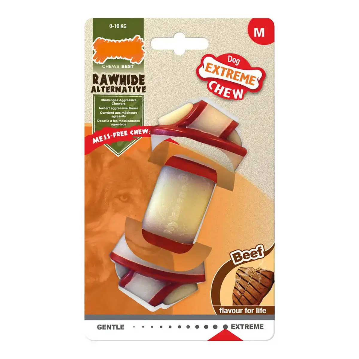 Jouet pour chien nylabone rawhide noeud taille m nylon veau_2472. DIAYTAR COTE D'IVOIRE - Où Chaque Achat Raconte une Histoire. Parcourez notre boutique en ligne pour trouver des articles qui évoquent le savoir-faire et la tradition du Côte d'Ivoire.