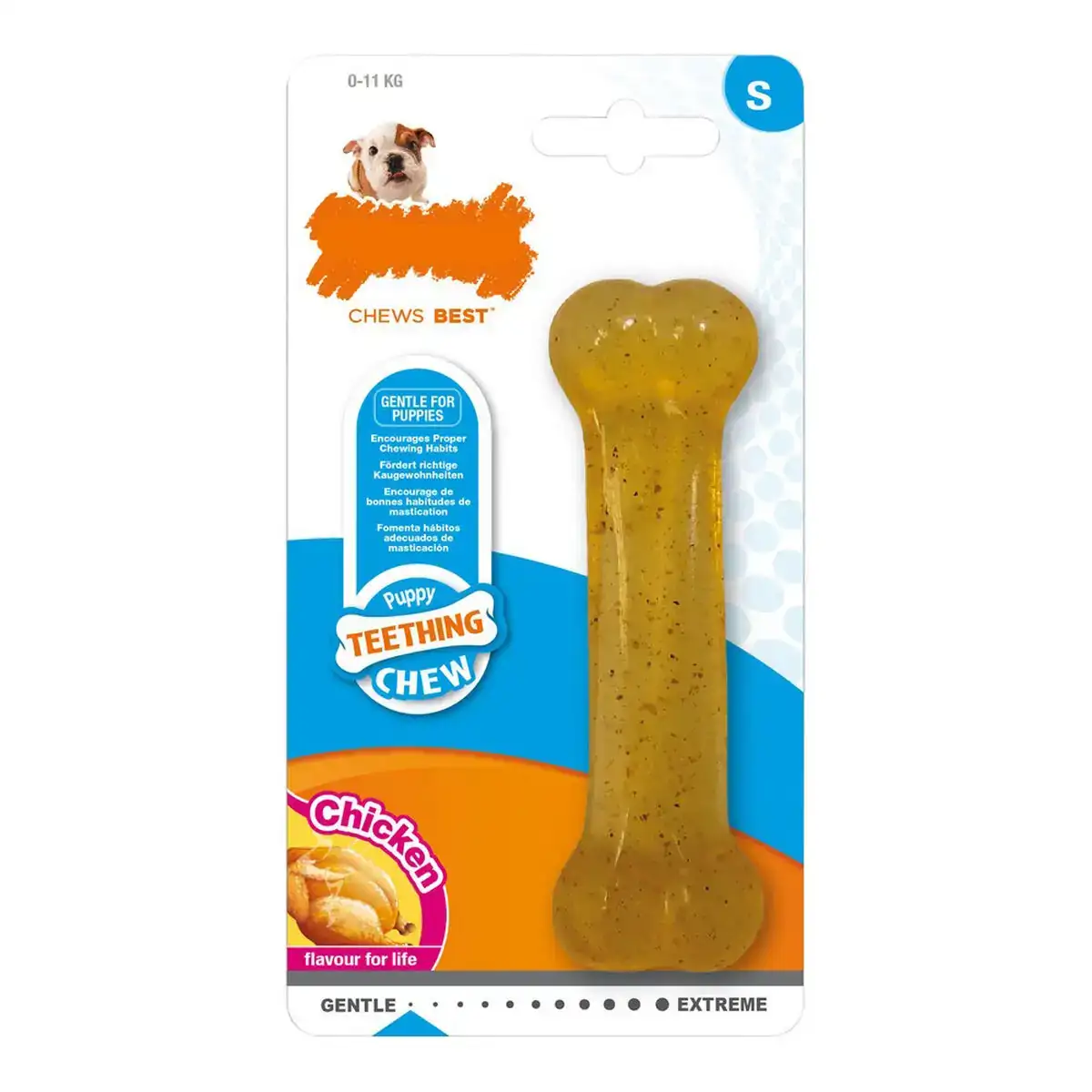 Jouet pour chien nylabone taille m poulet thermoplastique chiots_2849. DIAYTAR COTE D'IVOIRE - Votre Source de Trésors Culturels. Naviguez à travers notre catalogue et trouvez des articles qui mettent en avant la richesse de la culture sénégalaise.