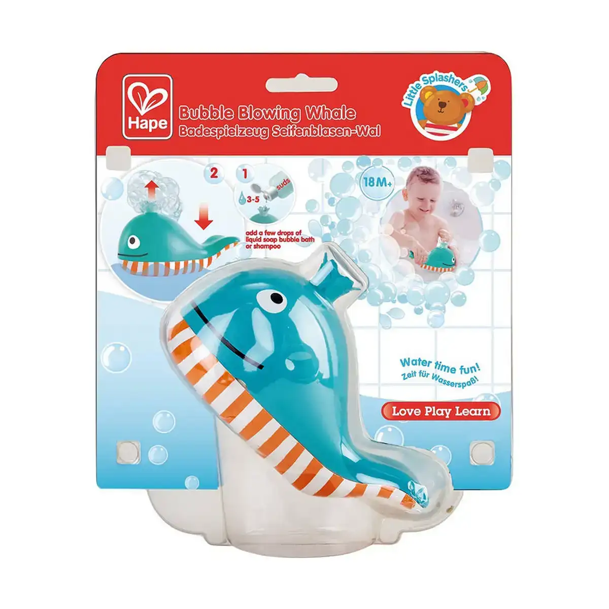 Jouet pour le bain hape bubble blowing whale 14 6 x 9 x 8 8 cm_8670. Bienvenue sur DIAYTAR COTE D'IVOIRE - Votre Évasion Shopping Personnalisée. Parcourez notre collection unique et trouvez des articles qui reflètent votre style et votre individualité.