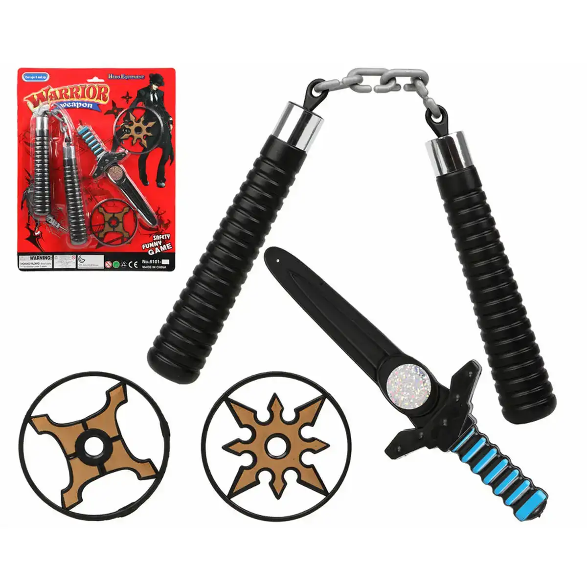 Kit armes de guerrier ninja_6725. DIAYTAR COTE D'IVOIRE - Où Chaque Sélection Vous Parle. Parcourez nos catégories et découvrez des produits qui reflètent vos passions et vos besoins, pour un shopping personnel et inspirant.