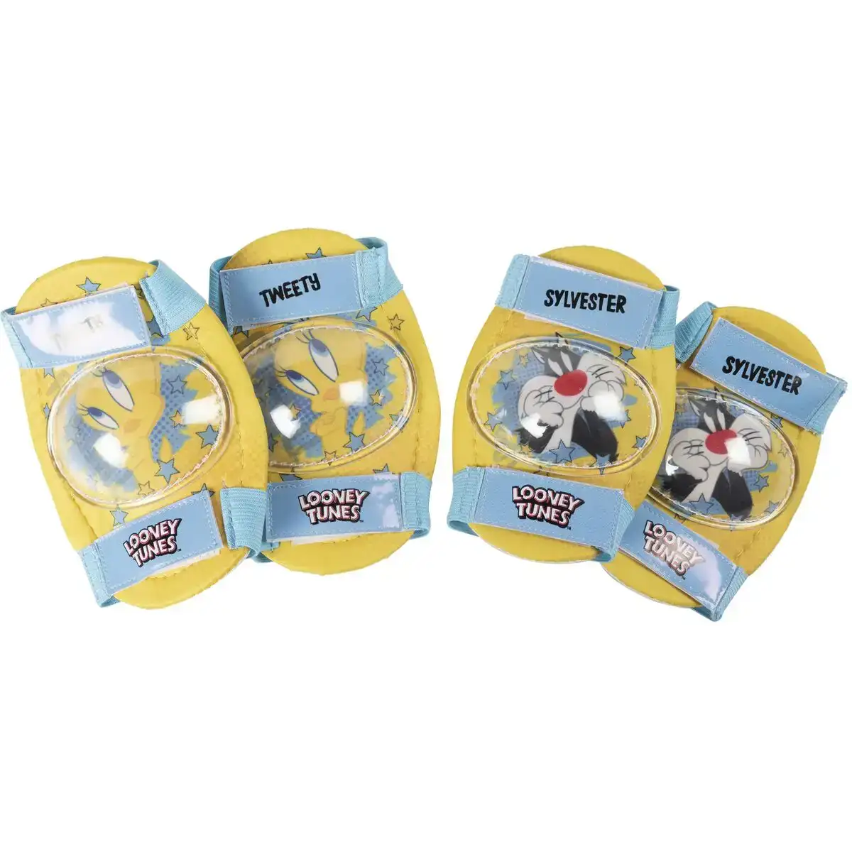 Kit coudieres et genouilleres looney tunes cz10956 jaune_8365. DIAYTAR COTE D'IVOIRE - Là où l'Élégance Devient un Mode de Vie. Naviguez à travers notre gamme et choisissez des produits qui apportent une touche raffinée à votre quotidien.