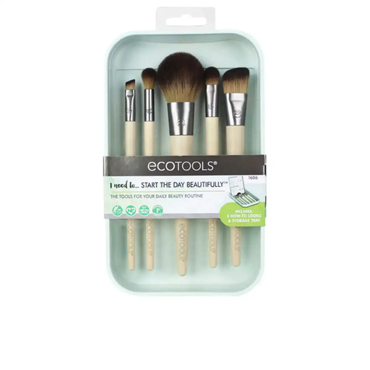 Kit de broche de maquillage ecotools 5 pieces _8624. Entrez dans le Monde de DIAYTAR COTE D'IVOIRE - Où Chaque Article Raconte une Histoire Unique. Explorez notre boutique en ligne pour dénicher des trésors qui incarnent l'âme du Côte d'Ivoire.