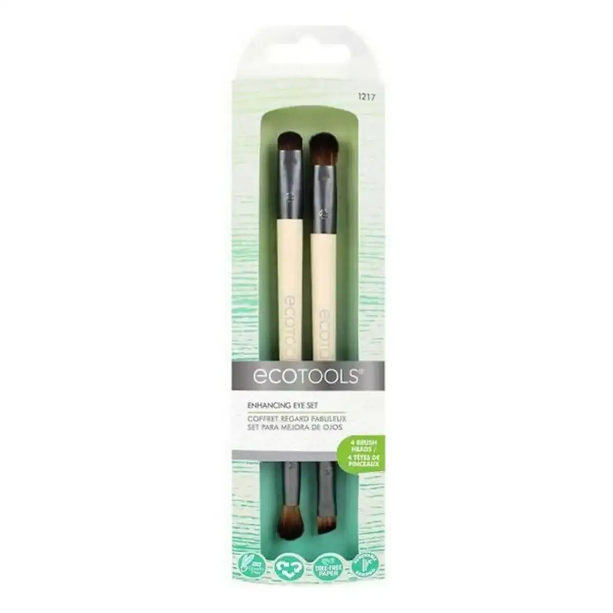 Kit de broche de maquillage eye enhancing ecotools 2 pcs _3037. DIAYTAR COTE D'IVOIRE - Où Chaque Produit a son Histoire. Découvrez notre gamme de produits, chacun portant en lui le récit de l'artisanat et de la passion, pour vous offrir une expérience de shopping authentique.